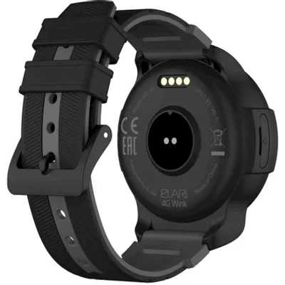 смарт часы Elari KidPhone 4G Wink Black