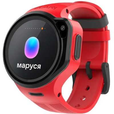 смарт часы Elari KidPhone 4GR M Red