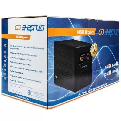 ИБП Энергия Гарант 750 Е0201-0039 Черный
