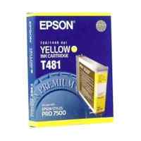 картридж Epson C13T481011 желтый