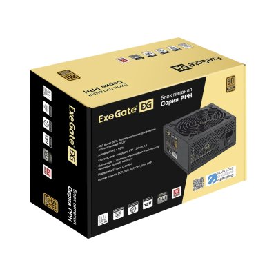 блок питания ExeGate 1200PPH EX292158RUS Черный