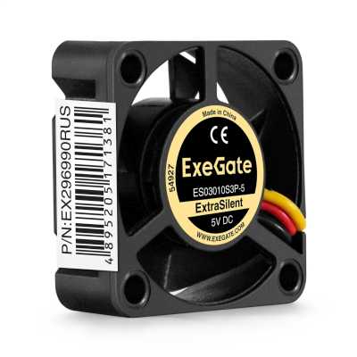 кулер ExeGate 5В DC ExtraSilent ES03010S3P-5 EX296990RUS