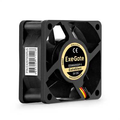 кулер ExeGate 5В DC ExtraSilent ES06025S3P-5 EX297005RUS