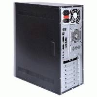 корпус Exegate CP-633 Black-Silver 350W