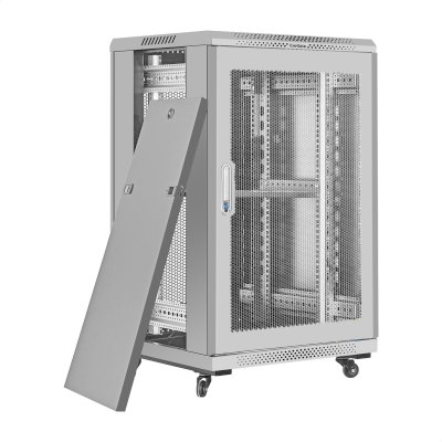 телекоммуникационный шкаф ExeGate EC-FS-18U.600.600.V.GREY EX301399RUS Серый