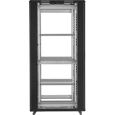 телекоммуникационный шкаф ExeGate EC-FS-42U.600.1000.G.V.BLACK EX300278RUS Черный