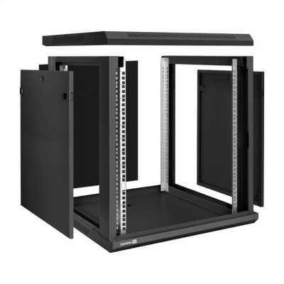 телекоммуникационный шкаф ExeGate EC-WM-12U.600.M.BLACK EX298622RUS Черный