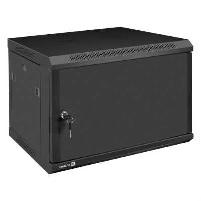 телекоммуникационный шкаф ExeGate EC-WM-6U.450.M.BLACK EX298617RUS Черный