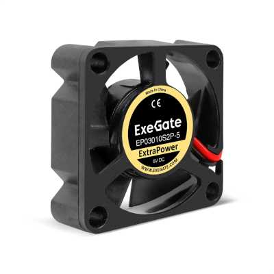 кулер ExeGate EP03010S2P-5 EX295191RUS Черный