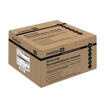 ИБП ExeGate Neo Smart LHB-1000.LCD.AVR.8SH.CH.USB Черный
