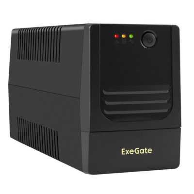 ИБП ExeGate Power NB-400.LED.AVR.4C13 EX299621RUS