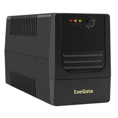 ИБП ExeGate Power NB-500.LED.AVR.2SH.USB EX299481RUS