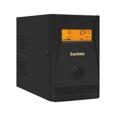 ИБП ExeGate Power Smart ULB-800.LCD.AVR.4C13 EX292775RUS Черный