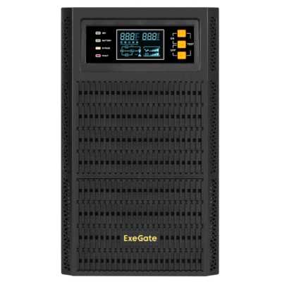 ИБП ExeGate PowerExpert TL-2000.72V.LCD.AVR.4SH.USB.RS232.SNMP EX297170RUS Черный