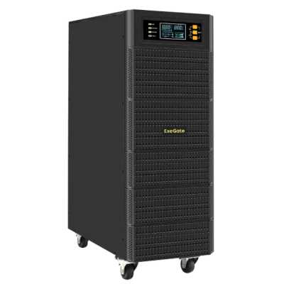 ИБП ExeGate PowerExpert TL-575-10kVA.240V.LCD.AVR.T.USB.RS232.SNMP EX296954RUS Черный