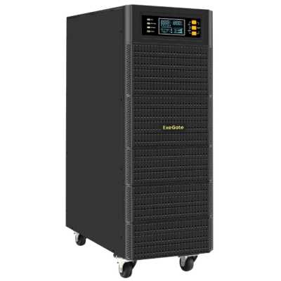 ИБП ExeGate PowerExpert TL-575-6kVA.192V.LCD.AVR.T.USB.RS232.SNMP EX296951RUS Черный