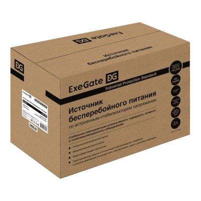 ИБП ExeGate SpecialPro Smart LLB-1200.LCD.AVR.2SH.3C13.USB Черный