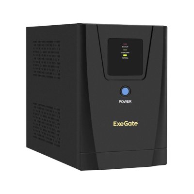 ИБП ExeGate SpecialPro UNB-1500.LED.AVR.2SH.3C13 Черный
