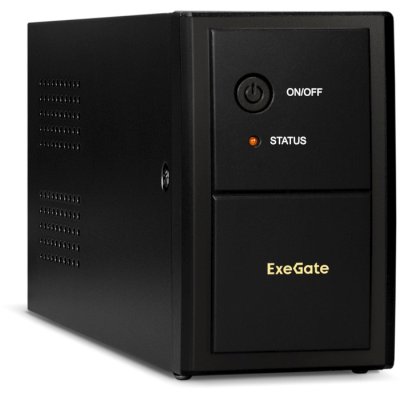 ИБП ExeGate SpecialPro UNB-850.LED.AVR.2SH.RJ.USB Черный