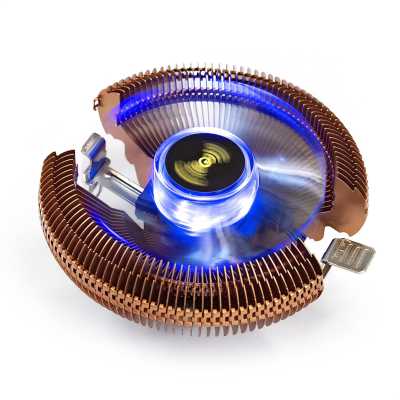 кулер ExeGate Wizard EE91-PWM.Cu.BLUE EX286154RUS