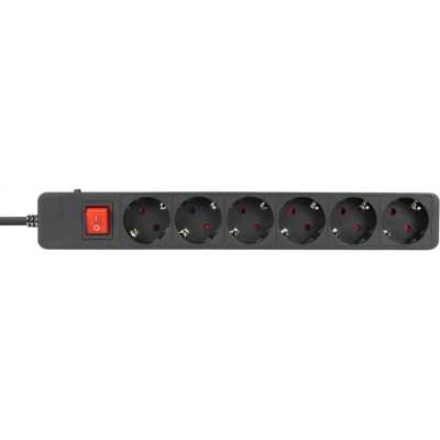 сетевой фильтр Filum FL-SP6-3.0M-16 черный