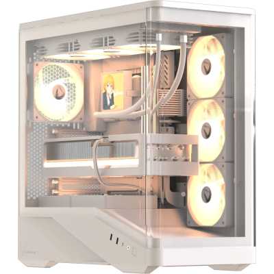 корпус Formula Crystal U9 PA White