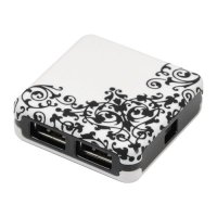 разветвитель USB G-Cube GUBW-55EN белый