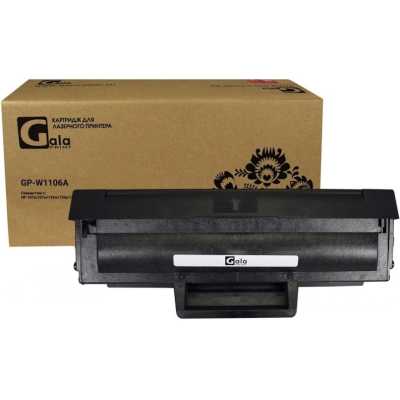 картридж GalaPrint GP_W1106A_new_chip черный