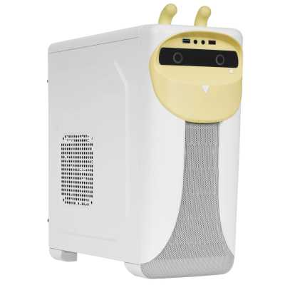 корпус GameMax Cute OWL White-Yellow
