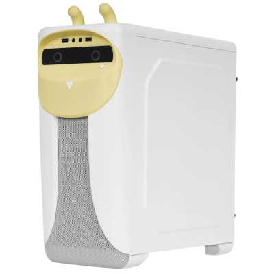 корпус GameMax Cute OWL White-Yellow