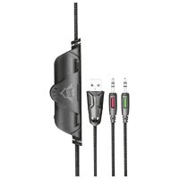 гарнитура Trust GXT 380 Doxx Black