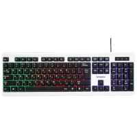 клавиатура Гарнизон GK-110L Черный-белый