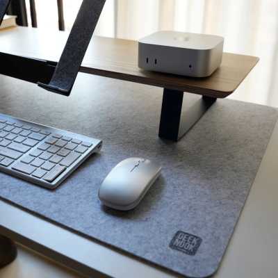 коврик для мыши Geek Nook Light Gray Felt 20240411