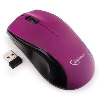мышь Gembird MUSW-320-P Фиолетовый-черный