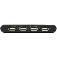 разветвитель USB Gembird UHB-C247 серый