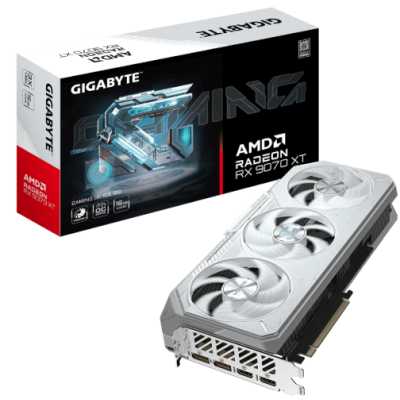 видеокарта GigaByte AMD Radeon RX 9070 XT 16Gb GV-R907XGAMINGOCICE-16GD