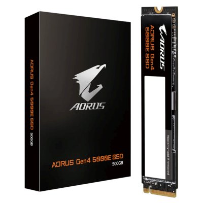 SSD диск GigaByte Aorus Gen4 5000E 500Gb AG450E500G-G Черный