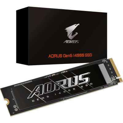 SSD диск GigaByte Aorus Gen5 14000 4Tb AG514K4TB Черный
