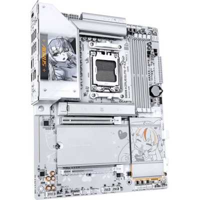 материнская плата GigaByte B850 Aorus Elite-P ICE Белый