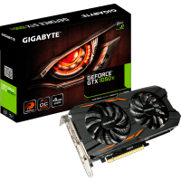 видеокарта GigaByte nVidia GeForce GTX 1050 Ti 4Gb GV-N105TWF2OC-4GD