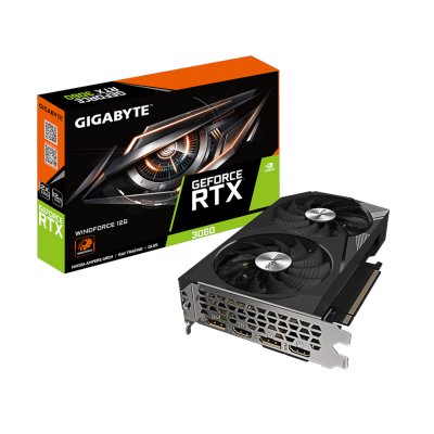 видеокарта GigaByte nVidia GeForce RTX 3060 12Gb GV-N3060WF2-12GD rev. 2.0