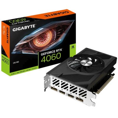 видеокарта GigaByte nVidia GeForce RTX 4060 8Gb GV-N4060D6-8GD