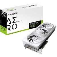 видеокарта GigaByte nVidia GeForce RTX 4070 Ti 12Gb GV-N407TAERO OC-12GD