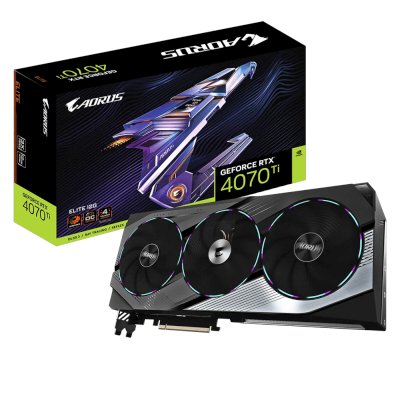 видеокарта GigaByte nVidia GeForce RTX 4070 Ti 12Gb GV-N407TAORUS E-12GD