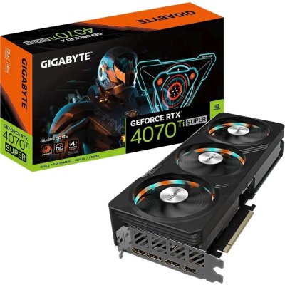 видеокарта GigaByte nVidia GeForce RTX 4070 Ti Super 16Gb GV-N407TSGAMING OC-16GD