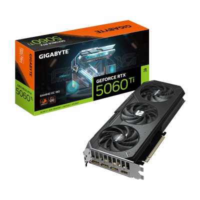 видеокарта GigaByte nVidia GeForce RTX 5060 Ti 16Gb GV-N506TGAMING OC-16GD 1.0
