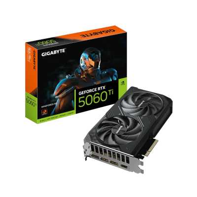 видеокарта GigaByte nVidia GeForce RTX 5060 Ti 8Gb GV-N506TWF2-8GD