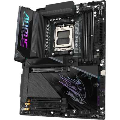 материнская плата GigaByte X870E Aorus Pro X3D Черный