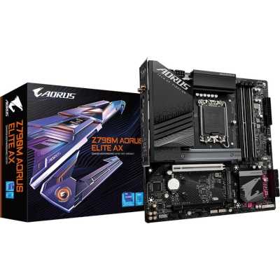 материнская плата GigaByte Z790M Aorus Elite AX Черный