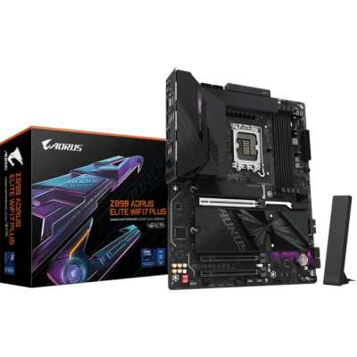 материнская плата GigaByte Z890 Aorus Elite WIFI7 Plus Черный